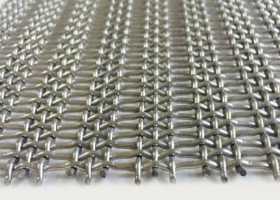 China SUS 302 Netwerk van de de Golfplaatdraad van het Roestvrij staalslot 36m voor Zaal Verdeler Te koop