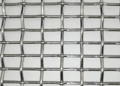 China SHUOLONG Weave Flat Top Lock Crimp Wire Mesh Door Panels Heat Resistance for sale
