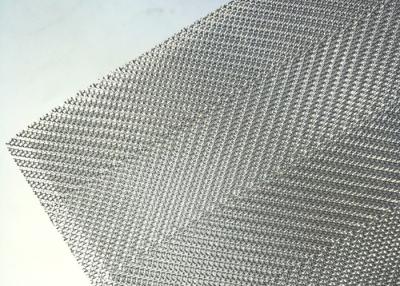 China 0.3mm Thick 120m Glass Laminated Interior Wire Mesh SGS Plain Woven for sale