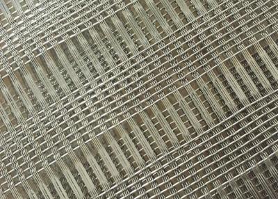 China 120m Woven Glass Laminated Wire Mesh Interior Design Building Facades for sale