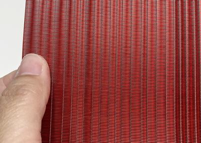 China 0.5mm 80m Interior Wire Mesh Woven Copper Mesh Fabric Heat Resistance for sale