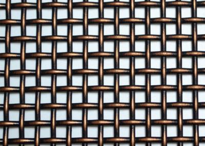 China 150cm SS304L Decorative Wire Mesh Grilles ISO9001 Bronze Metal Mesh for sale