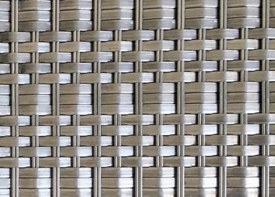 China Alambre tejido arquitectónico Mesh Panels del metal de SS316 Deco diámetro de la deformación de 1,5 x de 2m m en venta