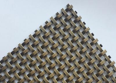 China 3.2mm ODM Decoratief Metaal Geplateerd Mesh Screen Wire Grille Antique Te koop