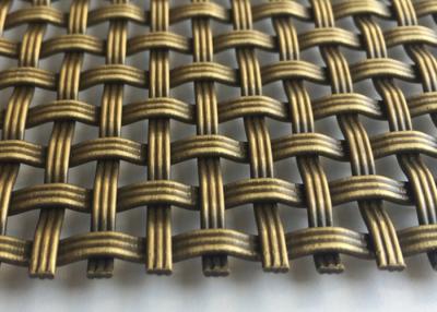 China 3.2mm ODM Decoratief Metaal Geplateerd Mesh Screen Wire Grille Antique Te koop