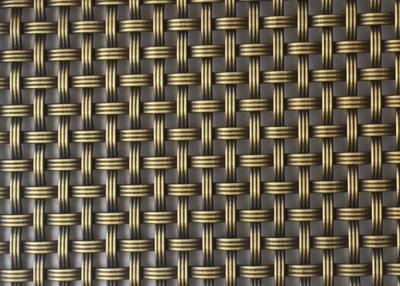 China 3.2mm ODM Decorative Metal Mesh Screen Wire Grille Antique Plated for sale