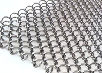 China Alambre tejido pañería de acero inoxidable Mesh Shower Curtain de la bobina del metal del OEM en venta