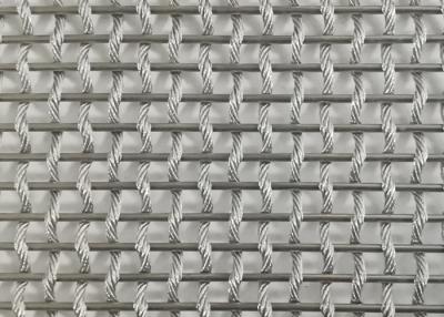 China Metal flexible Mesh Fabric de ISO9000 Alu 3.8m m en venta