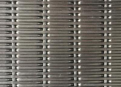 China Crimped 9mm 2m Flexible Metal Mesh Fabric OEM Elevator Interior Wall Panels for sale