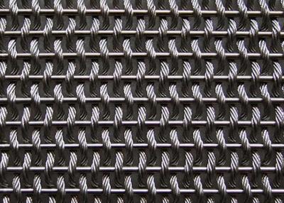 Cina rivestimento decorativo architettonico della parete interna del reticolato del metallo flessibile di 20ft in vendita