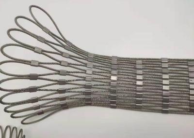 中国 SGS 60mワイヤー ロープの鳥のスクリーニングのための手によって編まれる網の平織り 販売のため