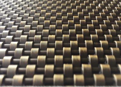 Chine métal architectural Mesh Stainless Steel Bronze Color de 4mm pour le tissu de plafonds à vendre