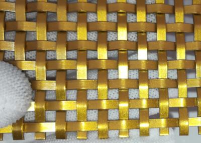 China Alambre tejido decorativo inoxidable Mesh Panels For Cabinet del acero 2.5m m en venta