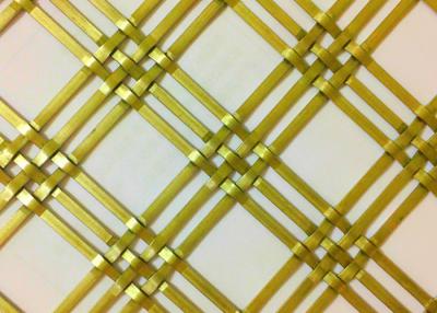 中国 つや消しペンキの装飾的な編まれた金網のステンレス鋼3.0m x 1.5m 販売のため