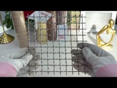 316 Χάλυβα ανοξείδωτο Κρυμμένα διακοσμητικά συρματόσχοινα