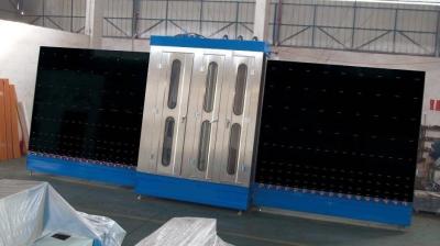 China Lavadora de vidrio vertical de 2000 mm/Secadora de vidrio vertical de doble capa en venta