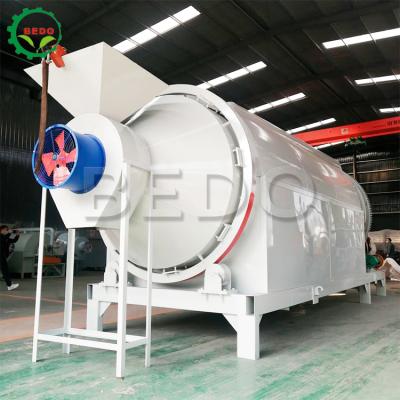 China Rotary Dryer Wood Chips Drying Machine Customized Size for sale
