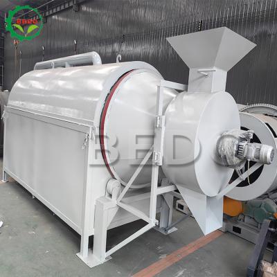 China Secador de astillas de madera giratorio de calefacción indirecta para uso industrial en venta