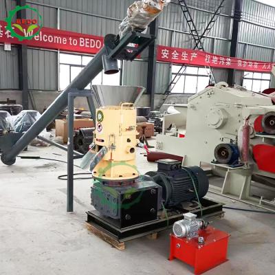 China Máquina de fabricação de pellets de madeira de 3500 kg Pelletizer 120mm 15KW à venda