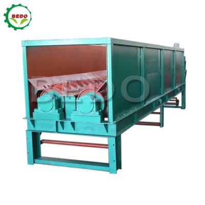 China Industrial Carbon Steel Wood Peeling Machine Double Rollers for sale