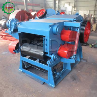 China 75kw Electric Bamboo Chipper Shredder Machine Inlet Size 240*540mm for sale