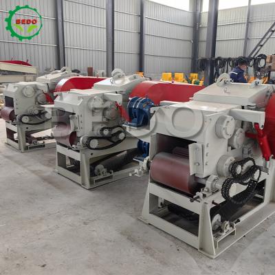 China Máquina de trituração de madeira de tambor de 590 rpm 3-5 t/h com garantia de 1 ano à venda