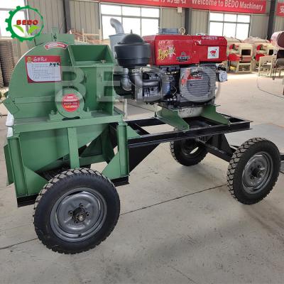China Portable Wood Sawdust Machine 32HP Diesel Engine 1500*1100*950mm for sale