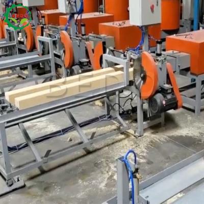 China BEDO Holz Sägewerk Paletten Blockmachine 380V 4,8*0,8*1,4m zu verkaufen