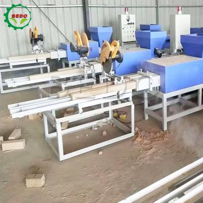 China 1500KG Sawdust Comressed Wood Pallet Block Making Machine Automatic 3-5MPa for sale