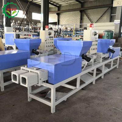 China Máquina de fabricação de blocos de serragem de madeira de 380V Controle automático por PLC à venda