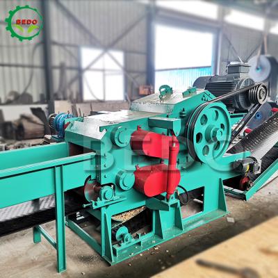 China Energy Saving Electric Wood Log Tree Chipper Machine For Paper Mills for sale