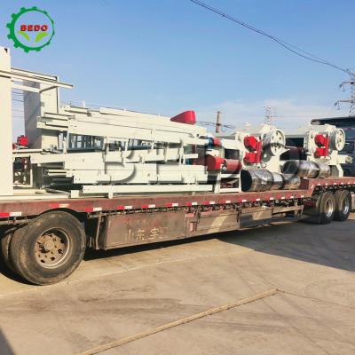 China Maquinaria forestal Máquina de trituración de cáscara de coco Máquina de trituración de madera en venta
