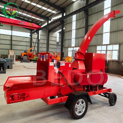 China Farm Garden Use Wood Tree Branch Waste Leaves Chipping Machine 12 Months Warranty for sale