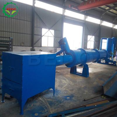 China 5 - 8mm Screen Size Sawdust Dryer Machine High Thermal Efficiency Rotary Drum Dryer Te koop