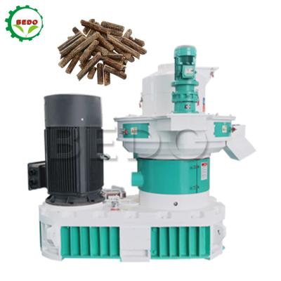 China 380V Ring Die Wood Pellet Machine Stainless Steel PLC Control System for sale