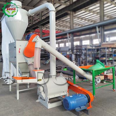 China Máquina de fabricación de polvo de madera de malla 80-200 acero al carbono 380V Voltado en venta