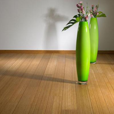 China High Density 0.72g/cm3 Natural Color Dasso Soundproof Thermo Teak Foam Bamboo Flooring for sale