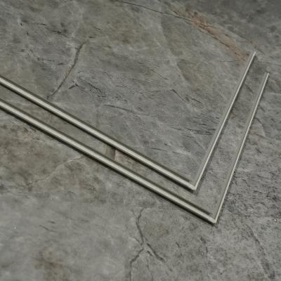China Office Marble Style SPC Flooring with Modern Click Tile Planks and Stone Plastic Texture for sale