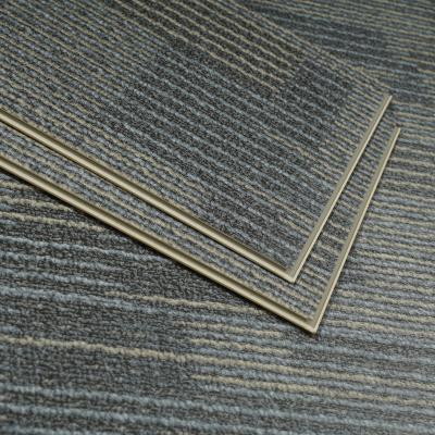 China Commercial Print Hotel Decoration Modern Design Wear Resistant 3D SPC Vinyl Plank for sale
