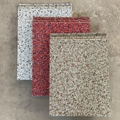 China Polyurethane Surface Material 16mm Foam Sandwich Panel for Exterior Wall Cladding for sale