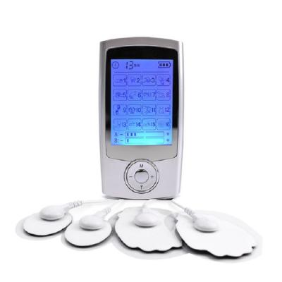 China Tens Unit 16 Modes 20 Intensity Electric Stimulation Massager Muscle EMS Therapy Pain Relief Adjustable Lightweight LCD for sale