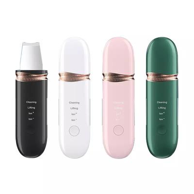 China Portable Ultrasonic Skin Scrubber Pores Cleansing Anti Aging Instrument for sale