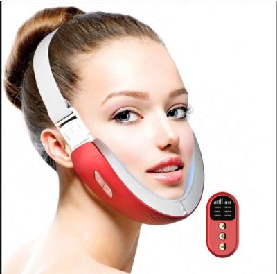 China Anti Wrinkle Face Lift Skin Tightening Machine Ems Led Photon Therapy Facial Massage Rf Beauty Device for sale