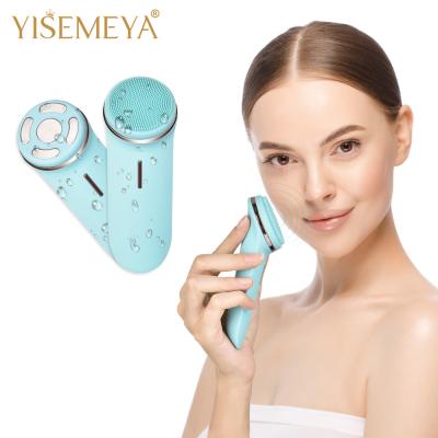China Silicone Facial Cleaning Brush Beauty Cleanser Vibrating Electric IPX7 for sale
