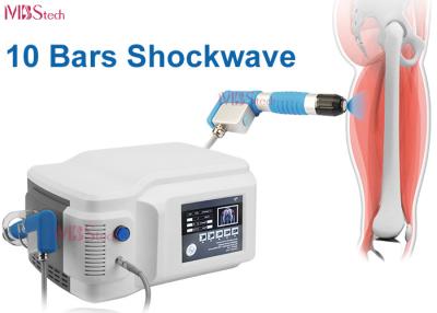 China 10 Bars Eswt Shockwave Therapy Equipment Ed Shock Wave Machine for sale