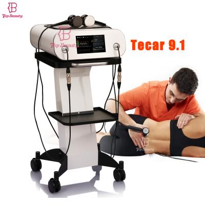 China Double Frequencies Tecar Therapy Machine For Face Body Treatment for sale