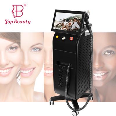 China Vertical Big Spot Size YAG IPL Diode Laser Device 808nm Diode Beauty Equipment for sale