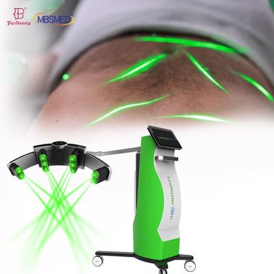Chine 10D Cold Laser Therapy Machine Green Diode Light Emerald Laser Liposuction Lypolysis Master Machine à vendre