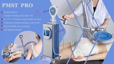 China 2 Handles Working At Same Time Neck Pain Relief Emtt Extracorporeal Magneto-transduction Therapy Pmst Magnetic Therapy D for sale