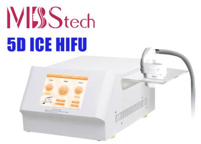 China Dolor menos 1000000 la máquina facial delgada del cuerpo HIFU del hielo de los tiros 5D en venta